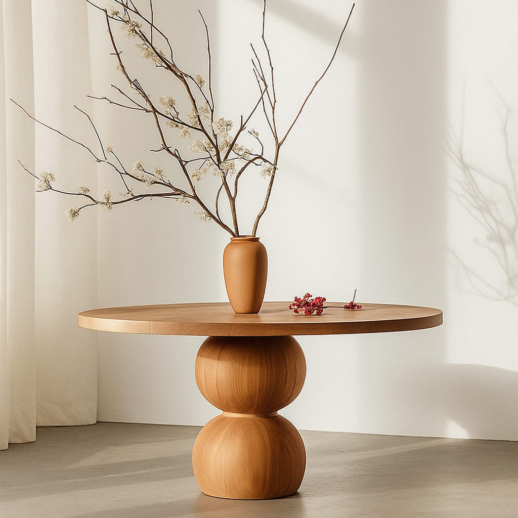 Orb Pedestal Table