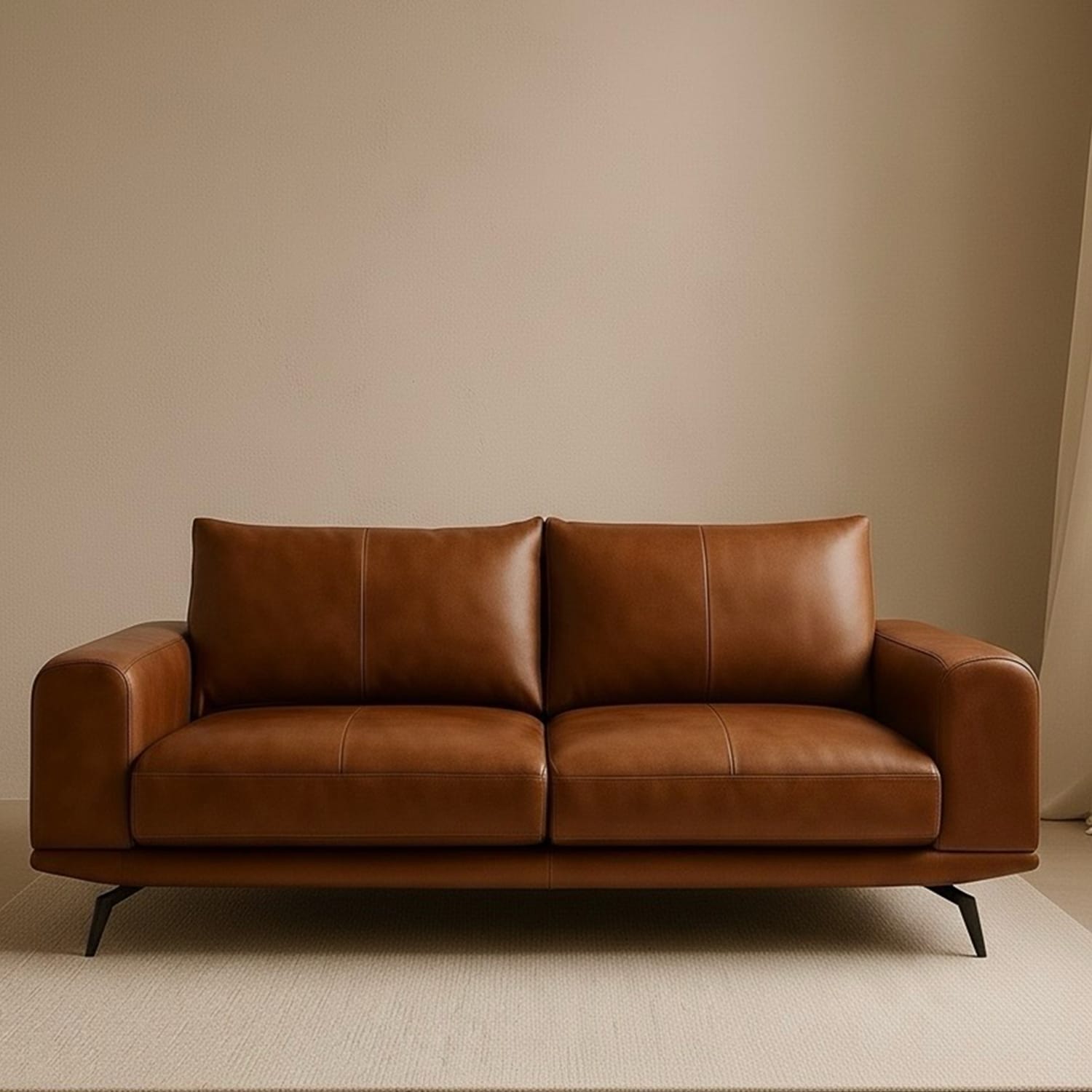 Brunello Leather Sofa