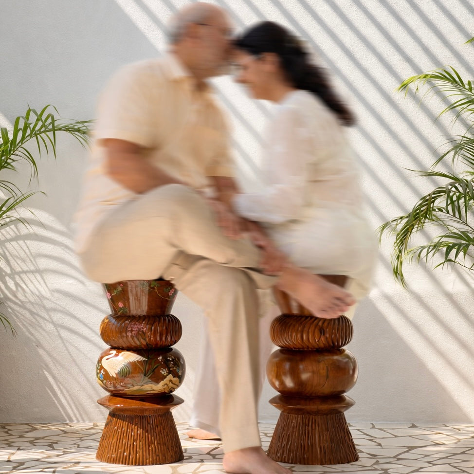 Hourglass Table