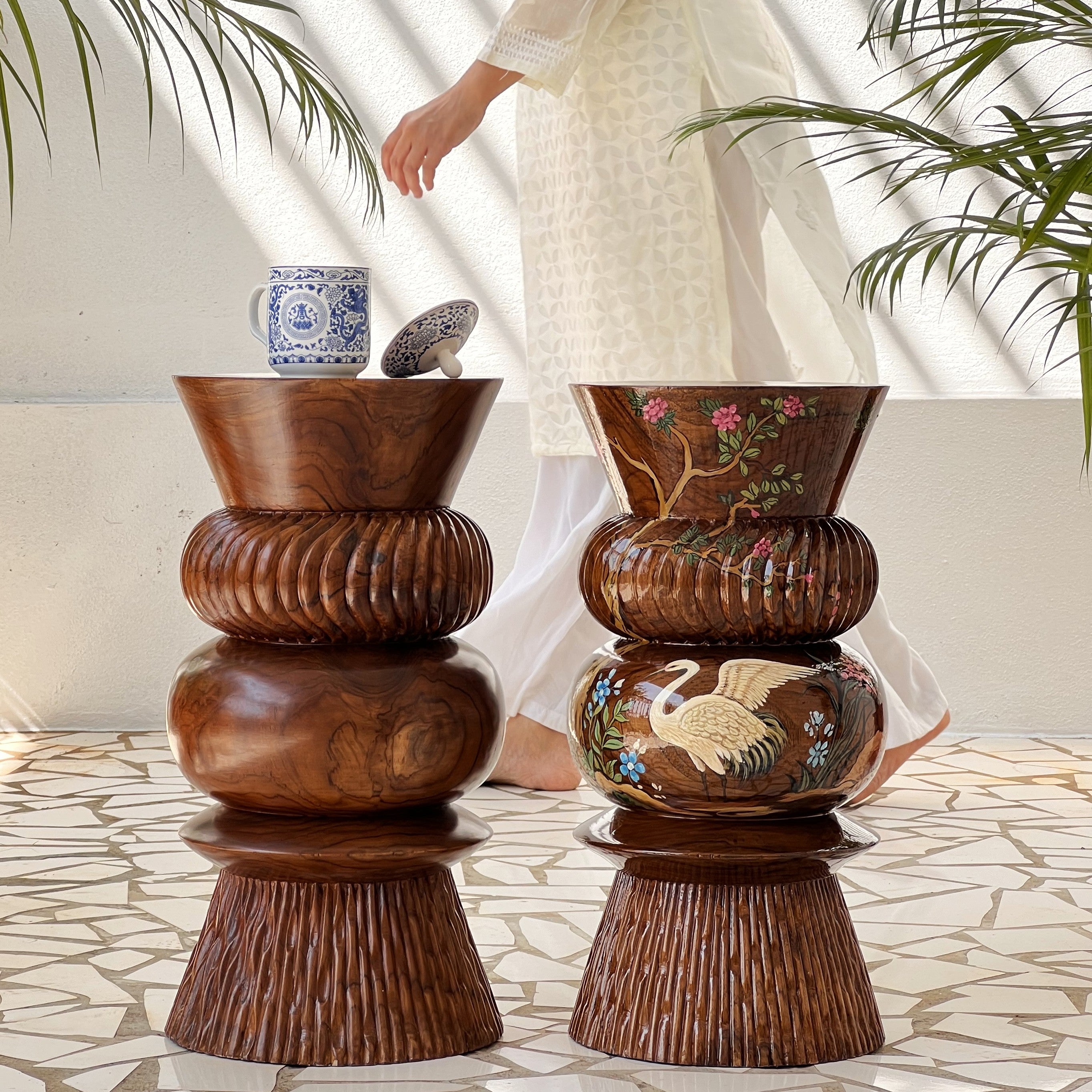 Hourglass Table